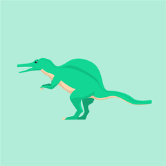 Obraz na płótnie Canvas Spinosaur vector illustration 