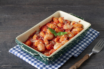 Italian traditional baked dish