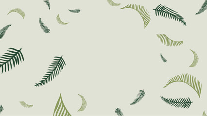 Plant Pattern Background