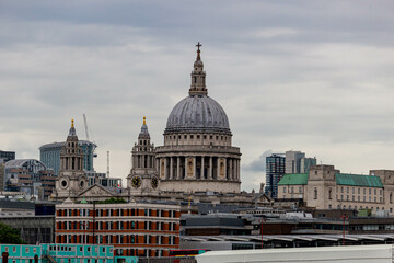 Fototapeta na wymiar city center of London 