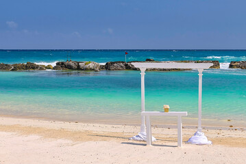 Beautiful Mexican Caribbean, beaches of Riviera Maya