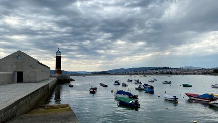 Muelle de la ría de Arousa, Galicia