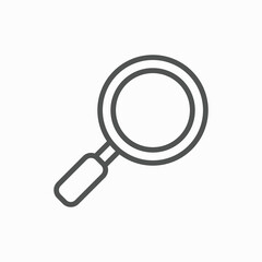 Search icons. Glass vector icon. search magnifying glass icon. Find