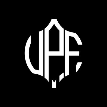 VPF letter logo. VPF best black background vector image. VPF Monogram logo design for entrepreneur and business.
