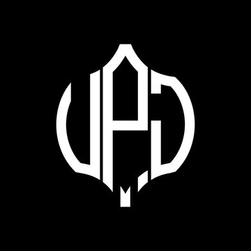 VPJ letter logo. VPJ best black background vector image. VPJ Monogram logo design for entrepreneur and business.
