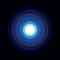 Light abstract spot or background. Color centric gradient. background image. Luminous dot in the center, star or fire.