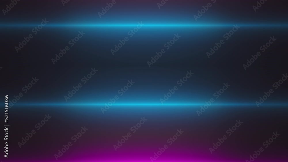 Poster neon flickering lights. computer generated 3d render