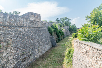 Fototapeta premium Defensive walls of Skopje Fortress.