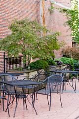 outdoor patio seating