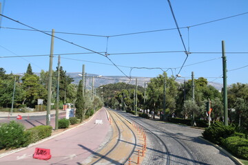 Streets and sights of Athens, Greece