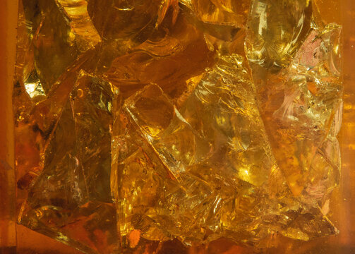 golden glass