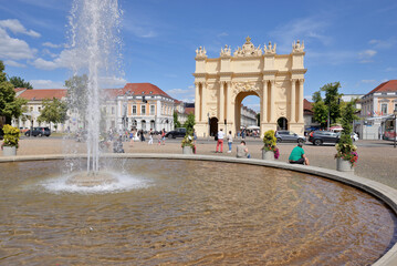 Brandenburg Gate in Potsdam, Germany.  © Tomasz Warszewski