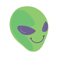 alien face design