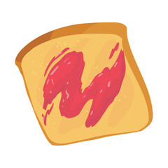 bread with jelly