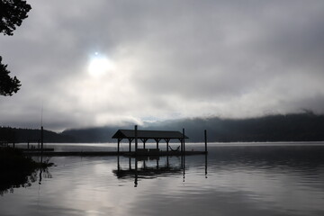 Misty Dock Mornings