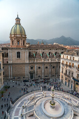 Cityscape palermo, View from above