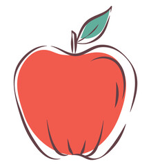red apple design