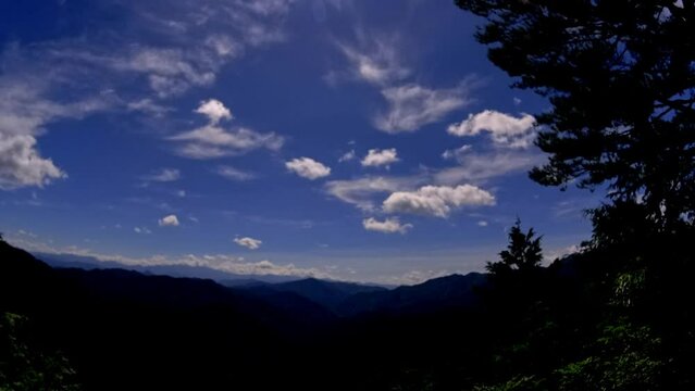 Mountain sky 山空 [Time-lapse タイムラプス]