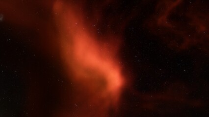 Obraz premium Space nebula, for use with projects on science, research, and education. Illustration 