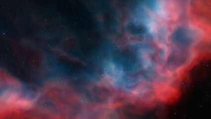 Space nebula, for use with projects on science, research, and education. Illustration
