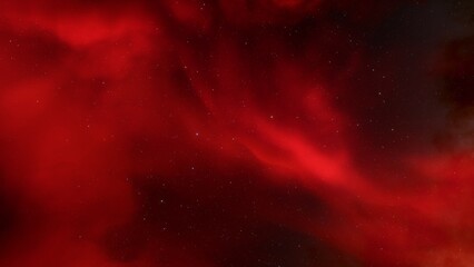 red-violet nebula in outer space, horsehead nebula, unusual colorful nebula in a distant galaxy, red nebula 3d render  © ANDREI