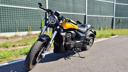 motorcycle on the road