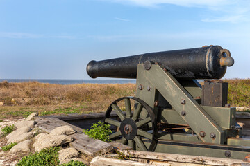 Cannon Outside of Fort Morgan in Alabama