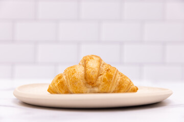 Croissant In A Kitchen Scene