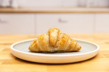 Croissant In A Kitchen Scene