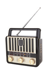 Radio retro portable receiver