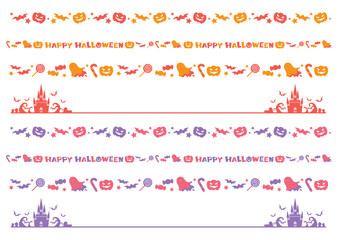 ハロウィンのライン装飾セット