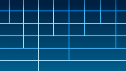 Blue gradient background with a combination of lines like stairs.