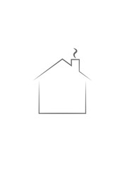 house icon on white background