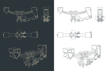 Mechanical suspension blueprints