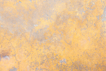 Yellow-gray cracked surface background