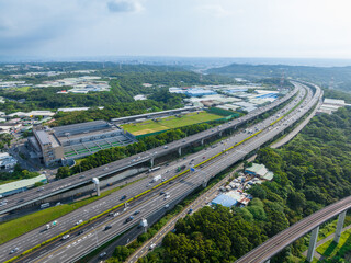 Lin Kou, Taiwan, Top view of Lin Kou city