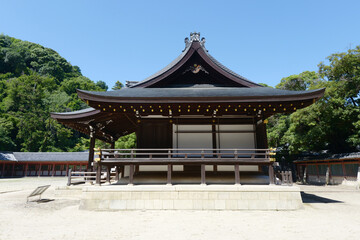 Fototapeta premium 石清水八幡宮 下院頓宮殿 京都府八幡市