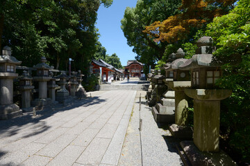 石清水八幡宮　表参道二の鳥居　京都府八幡市