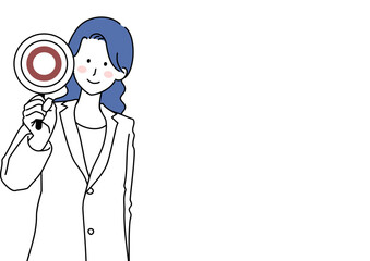 丸印を出す医師