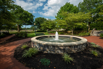 fountain in the park