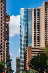 Fototapeta na wymiar Downtown Houston