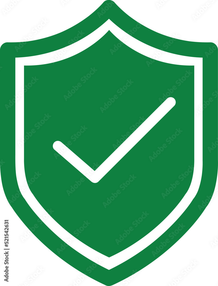 Poster trusted security icon in trendy flat style. highest security symbol for your web site design.eps