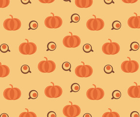 Autumn colorful pattern