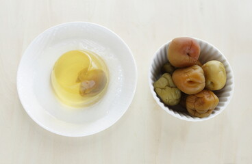 Japanese Umeshu Plum wine sweet plum jelly