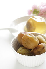 Japanese Umeshu Plum wine sweet plum jelly