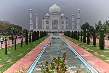 Taj mahal agra country