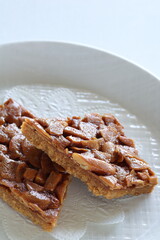Homemade almond candy for snack food image 