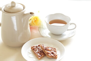 Homemade almond candy for snack food image 