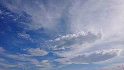 Fototapeta premium 青空と雲