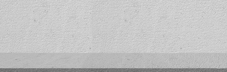 Gray horizontal decorative cement wall. Room background. Abstract wallpaper background. Backdrop.